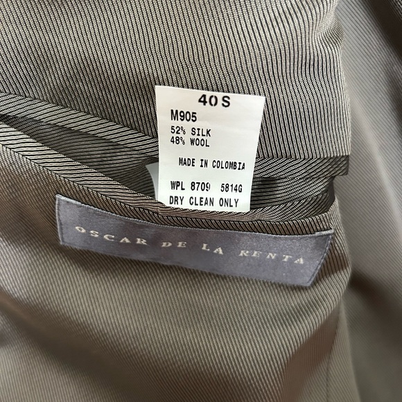 Oscar de la Renta Men's Blazer - Picture 6 of 13